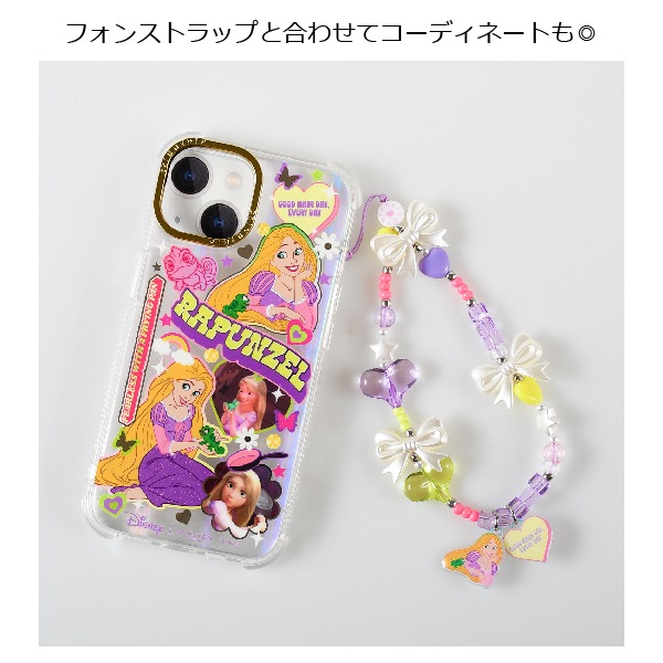 iPhone13/14/15/16シリーズ用 ケース Drop3 ラプンツェル ディズニー