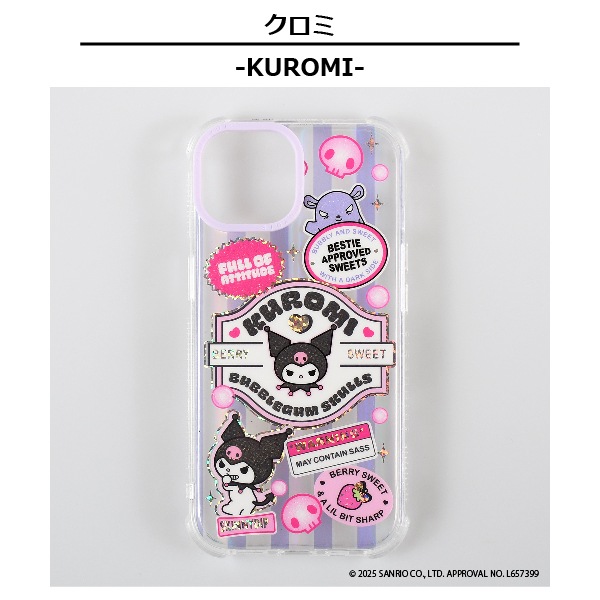 iPhone12/13/14/15/16シリーズ用 ケース クロミ マイメロディ ハロー