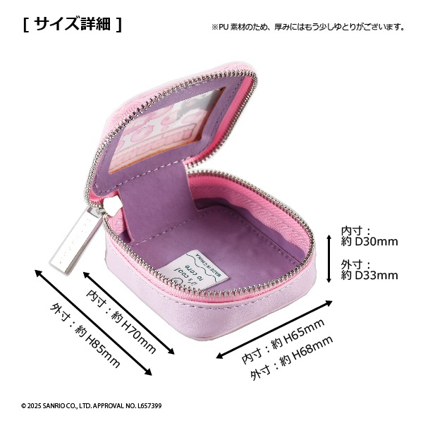 ワイヤレスイヤホンポーチ クロミ マイメロディ ハローキティ CANDY