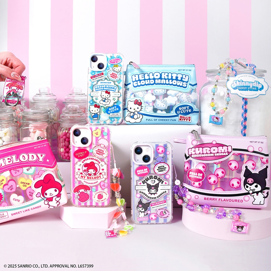 ポーチ クロミ マイメロディ ハローキティ CANDY STORE サンリオ