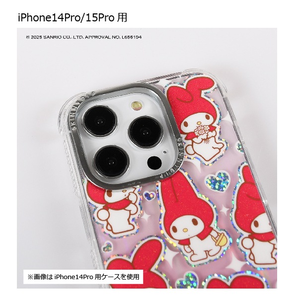 iPhoneSE/13/14/15/16シリーズ用 ケース マイメロディ ハート
