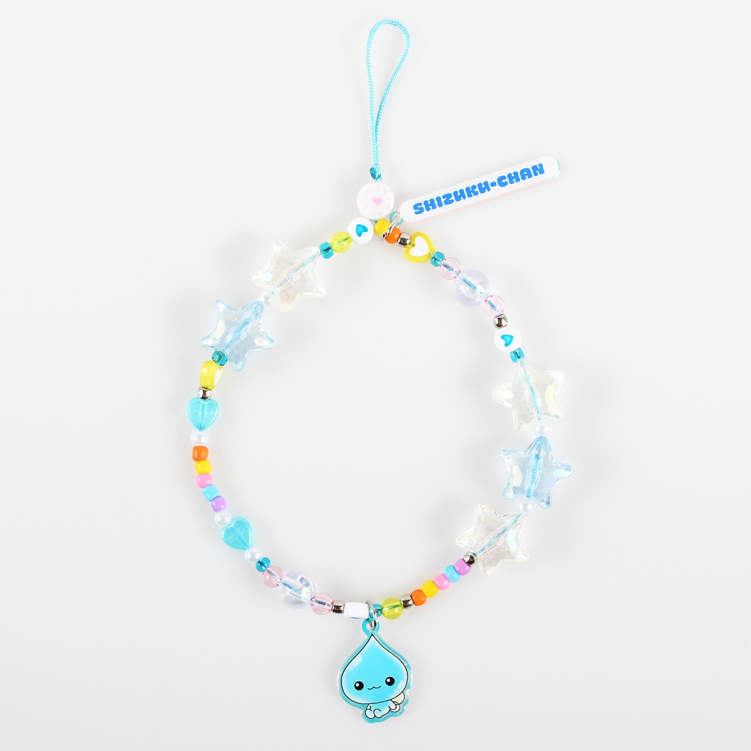 ビーズフォンストラップ しずくちゃん うるおいちゃん みるみるちゃん