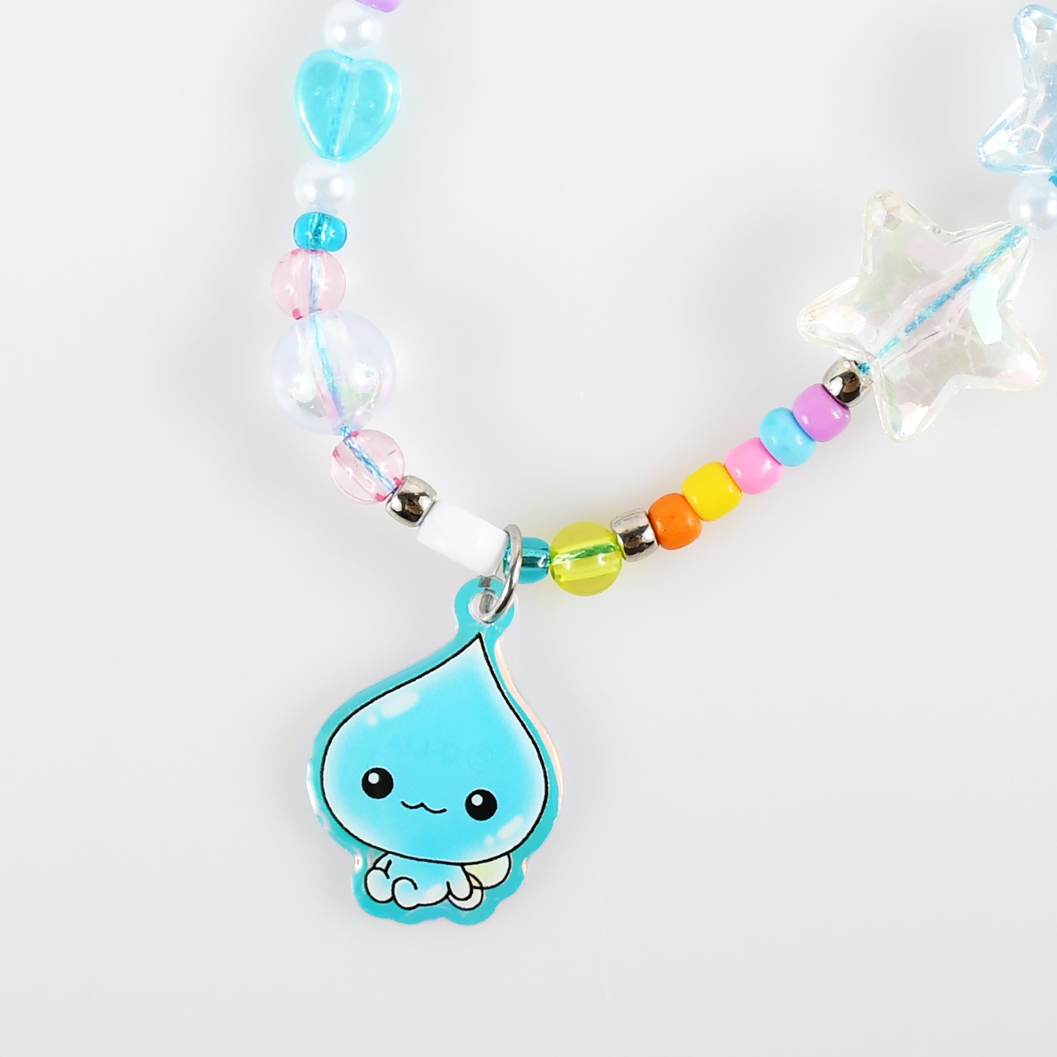 ビーズフォンストラップ しずくちゃん うるおいちゃん みるみるちゃん