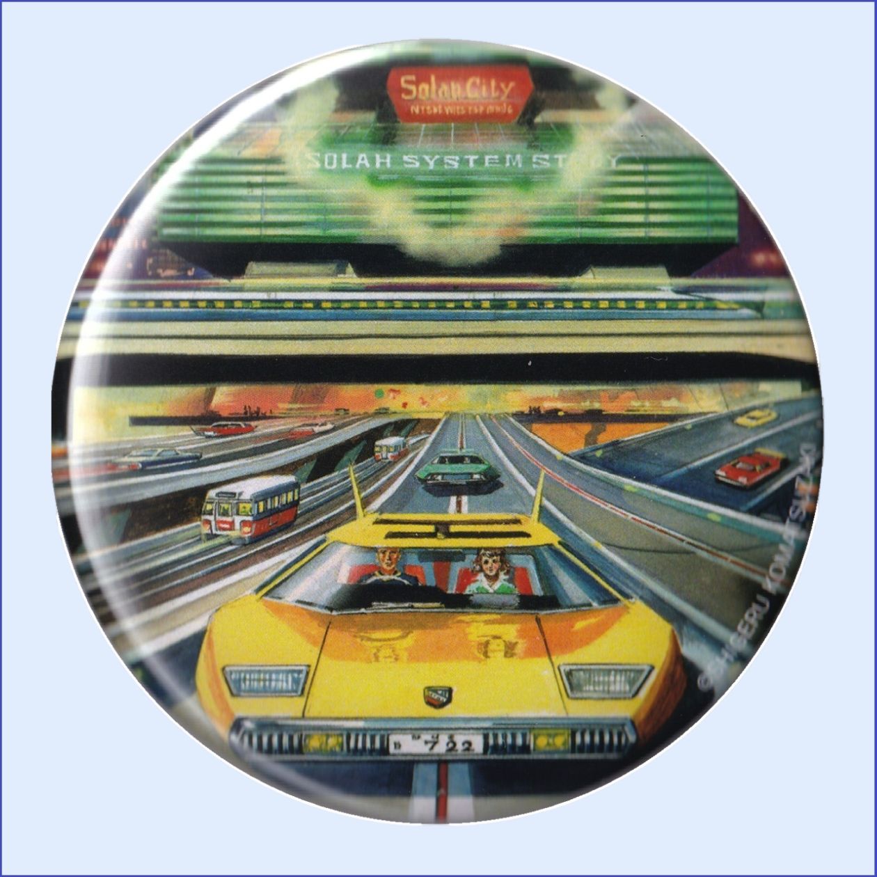 缶バッジ -ソーラーシティー-