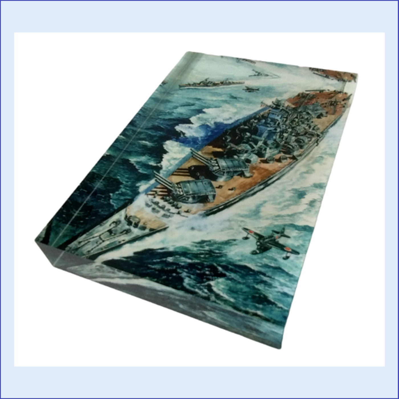 アクリルブロック -戦艦大和-