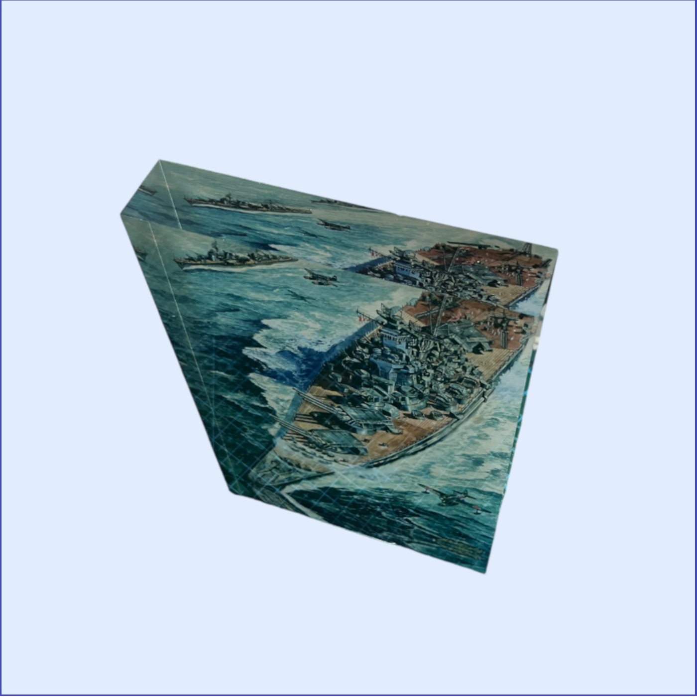 アクリルブロック -戦艦大和-