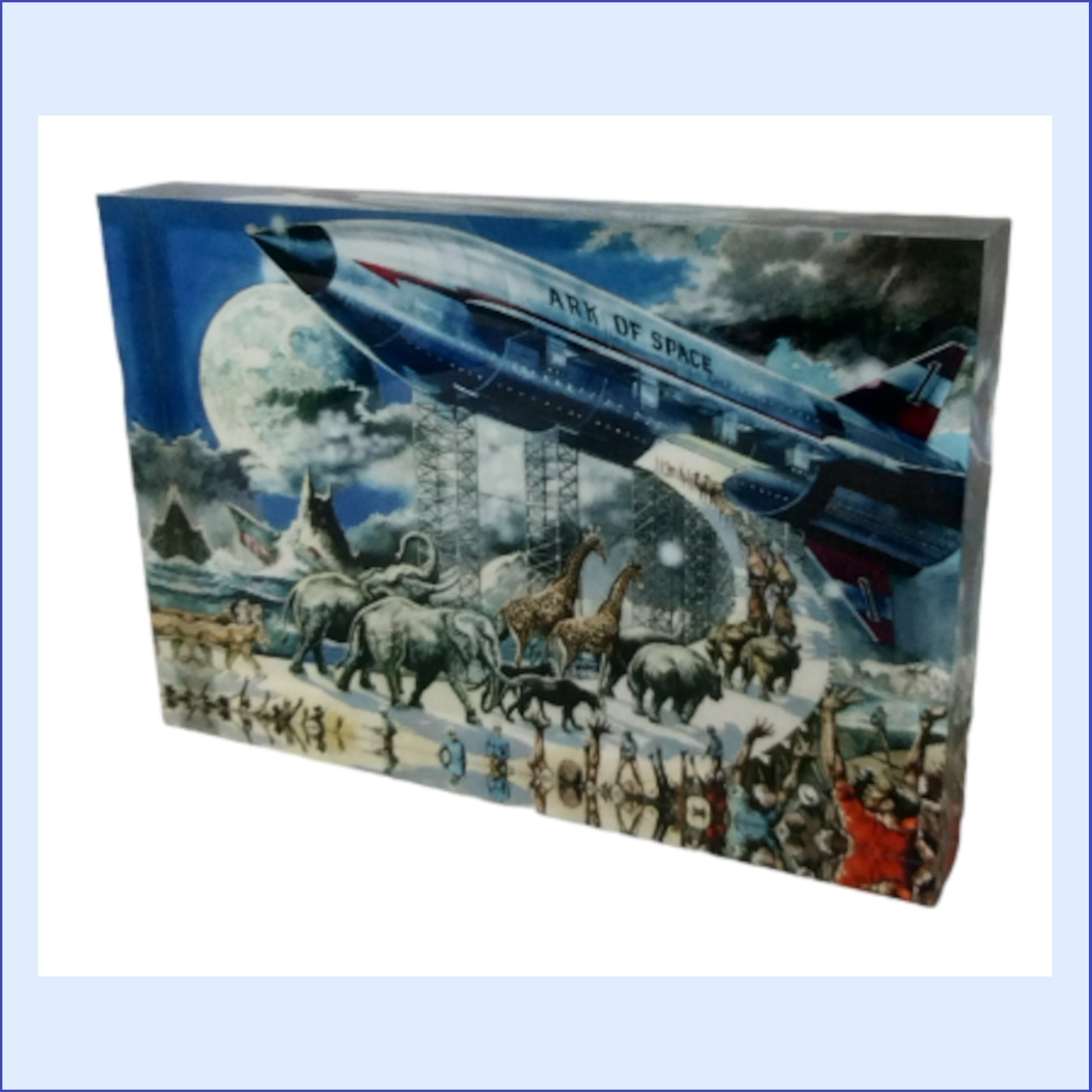 アクリルブロック -世界大終末 地球大脱出-