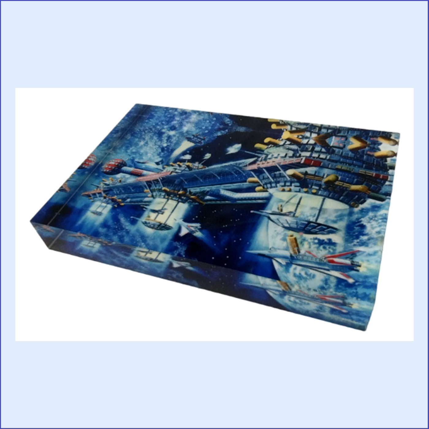 アクリルブロック -宇宙コロニーⅡ-