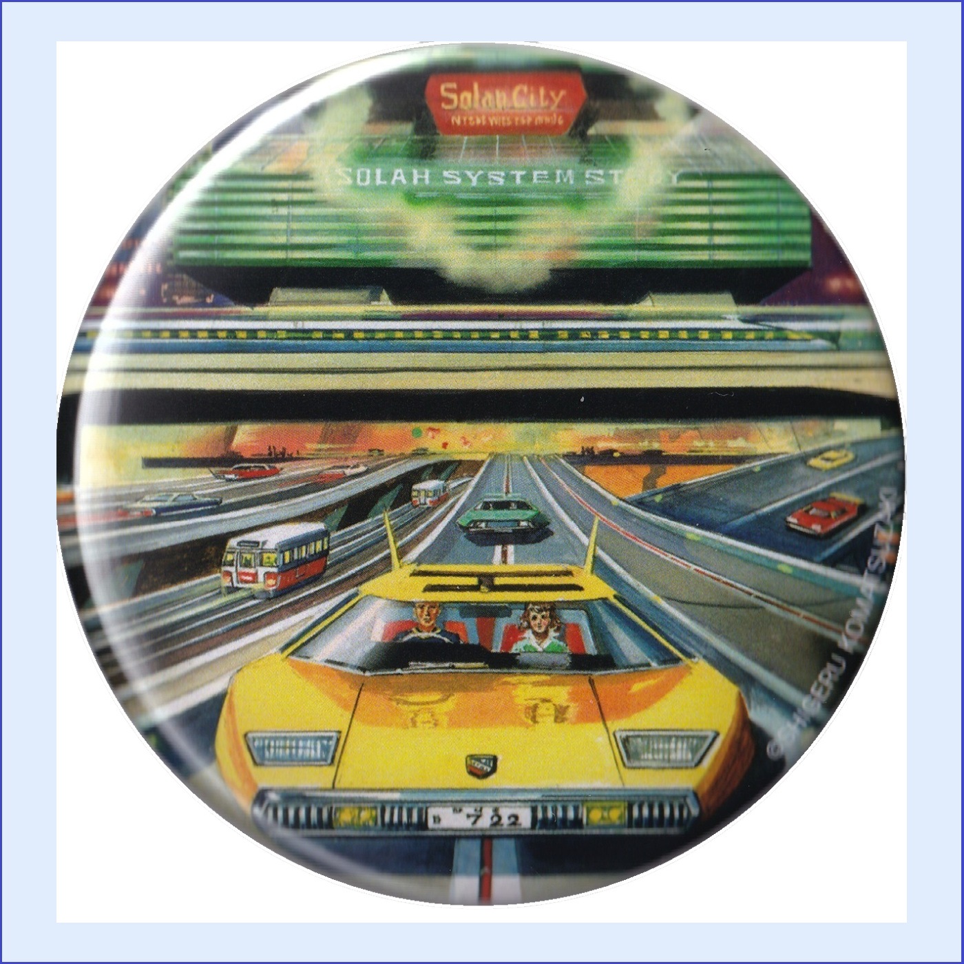 缶バッジ -ソーラーシティー-