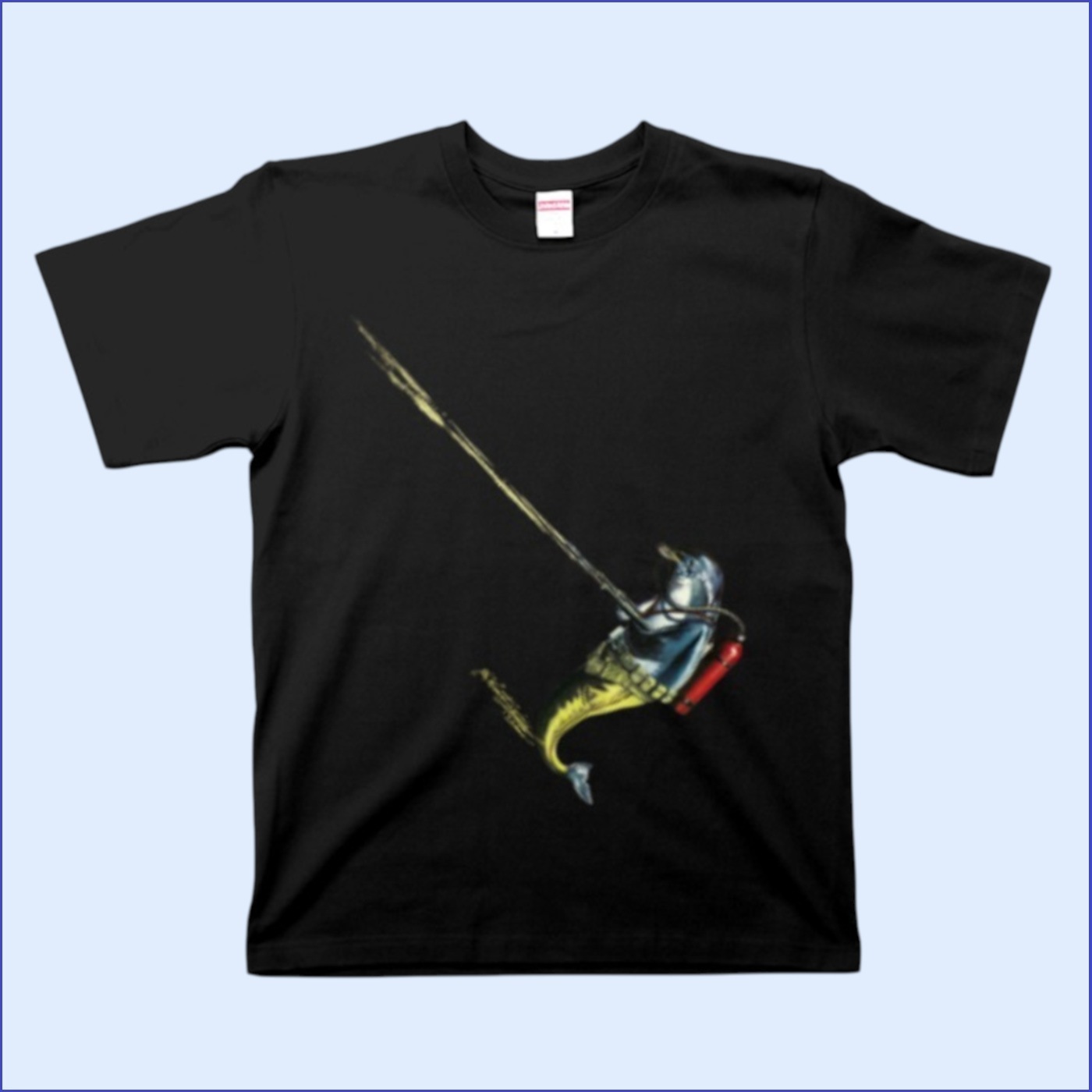 Tシャツ-イルカがせめてきたぞっ-