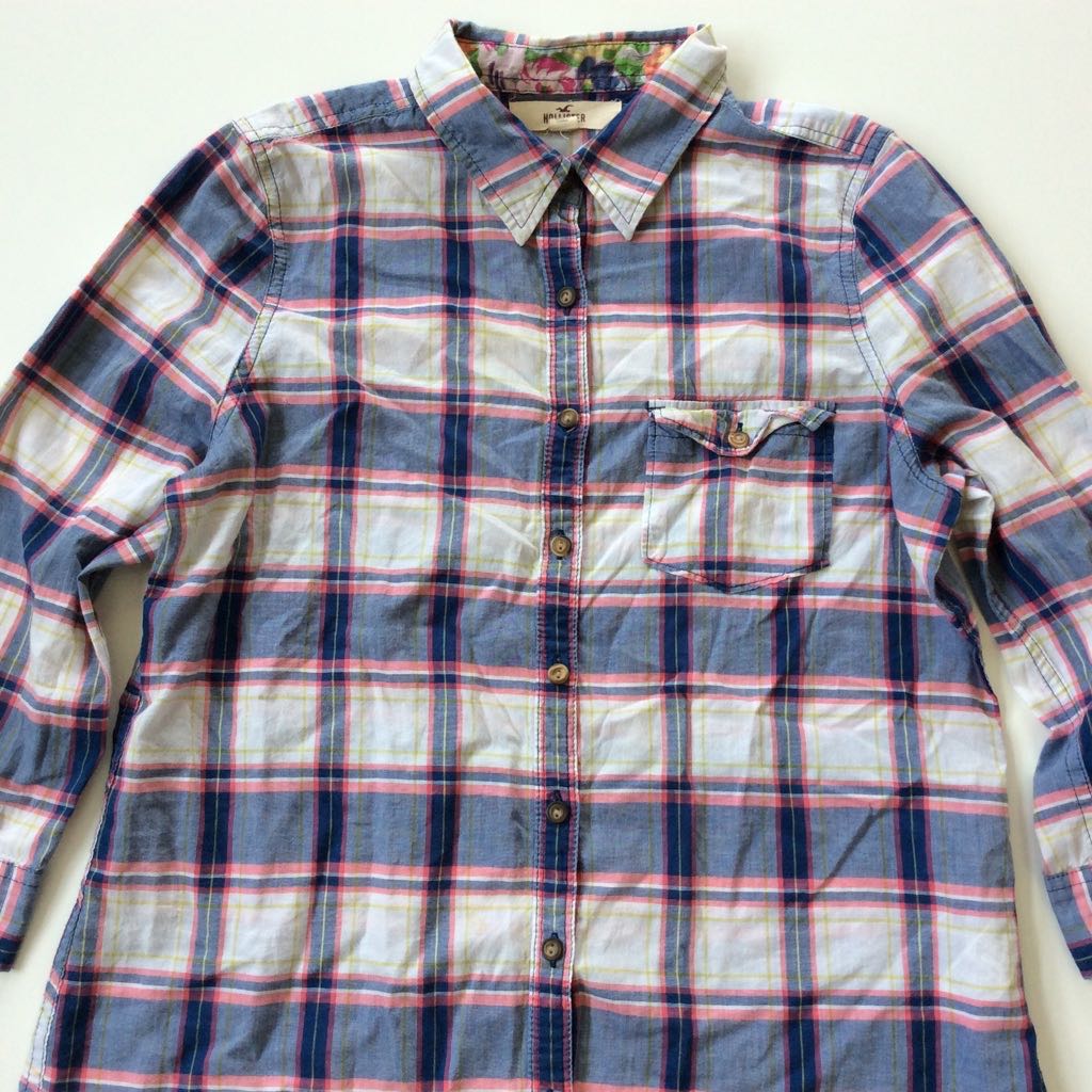 HOLLISTER ホリスター レディース 送料無料 長袖チェック