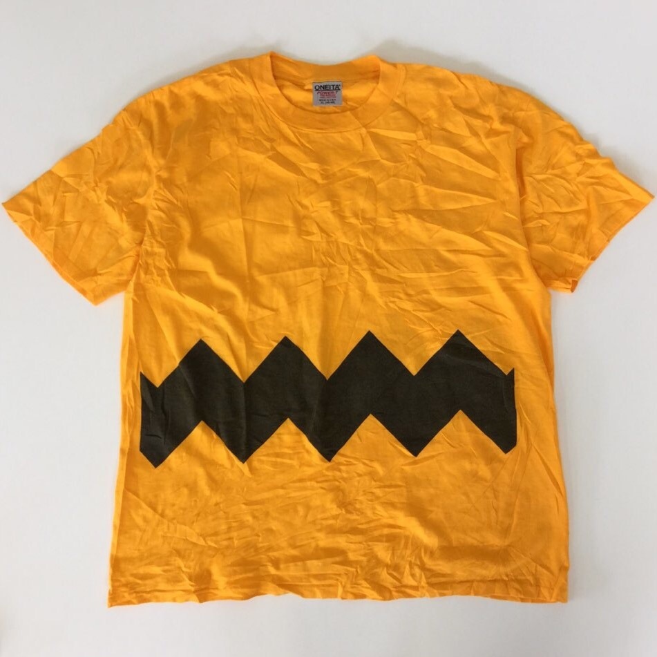 チャーリー ブラウン ピーナッツ アメリカ輸入 半袖tシャツ 送料無料 Xl イエロー スヌーピー Peanuts キャラ Usa アメカジ 大きい ビッグ ー品切れー Spec Co Ltd