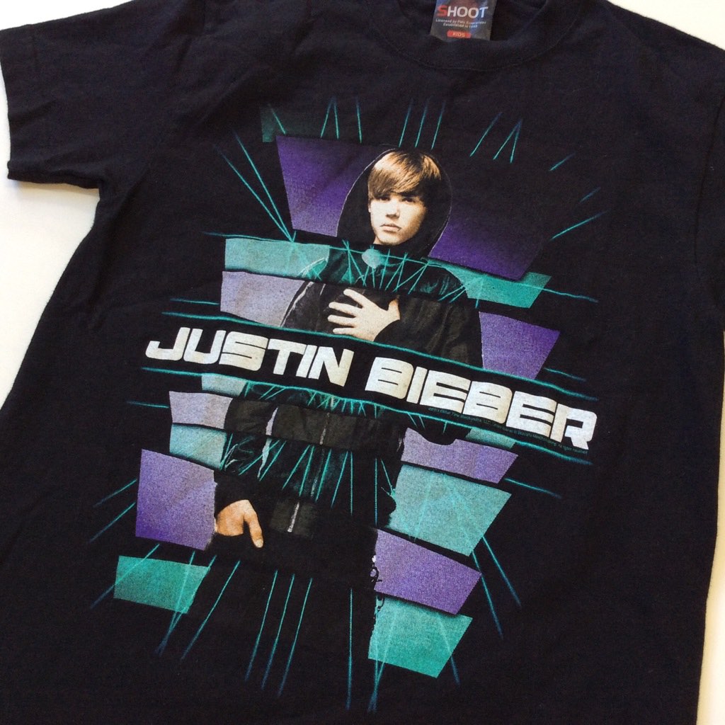 JUSTIN BIEBER ジャスティン ビーバー 2011 ツアーT 半袖Tシャツ 送料