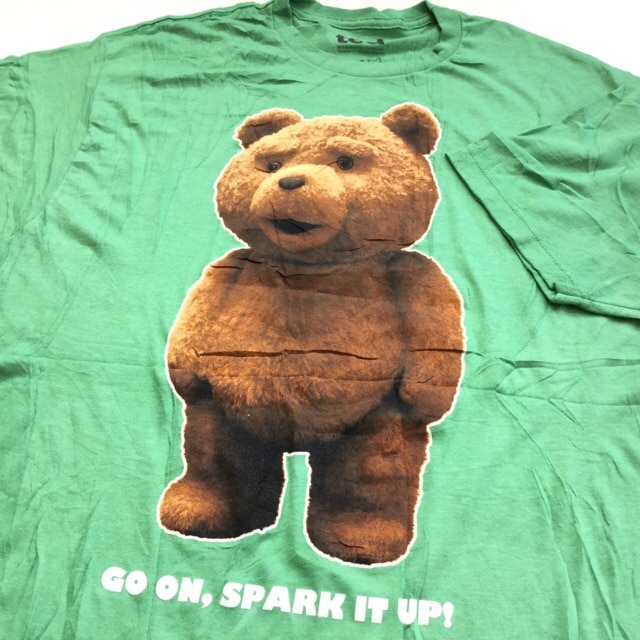 ted テッド アメリカ直輸入 半袖Tシャツ 送料無料 メンズ XL/緑x 