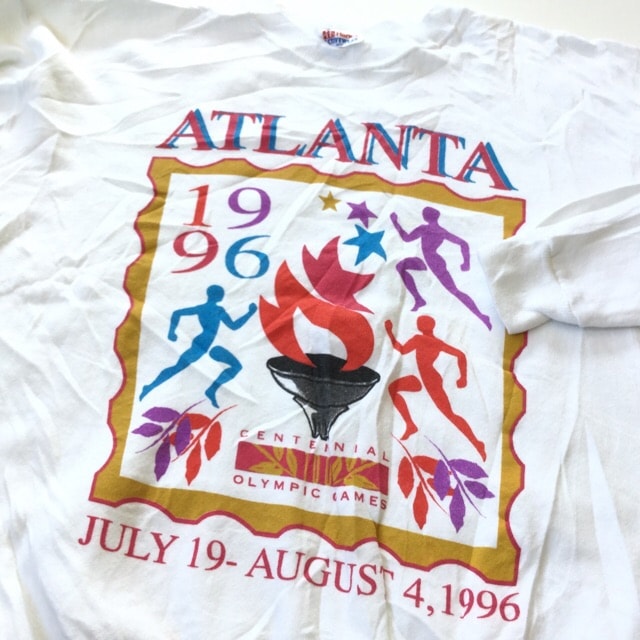 古着 90年代 ヘインズ Hanes ATLANTA OLYMPIC アトランタオリンピック 1996 スウェットシャツ トレーナー メンズXL ヴィンテージ /eaa265694 古着 90年代 ヘインズ Hanes ATLANTA OLYMPIC アトランタオリンピック