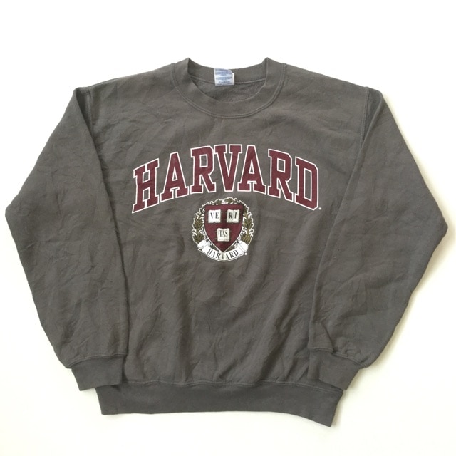 00s Nike ハーバード大学 スウェット ハーフジップ 刺繍 カレッジ 古着 NIKE 古着 00年代 ナイキ TEAM HARVARD ハーバード大学 カレッジ