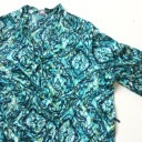 LIZ claiborne ���ƥ󥬥��� ����ꥫ�������� �ݥꥸ�㥱�å� ����̵�� ��ǥ����� 3X/�֥롼���꡼��� ������ �� �ʥ��ȥ����� �롼�०���� USA ����� ���� ͢���� �礭�� �ӥå� �����С�