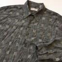 PRONTO��UOMO ���åȥ󥷥�� ����ꥫ���� Ĺµ����� ������� ����̵�� ��� 2XL/���졼�� �ܥ�������� BD ���� �����å� �⡼�� �����奢�� �ȥ�å� ͢���� ����� ���� �礭�� �ӥå� �����С�