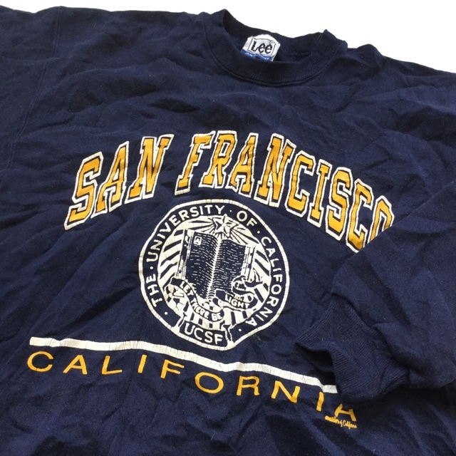 SAN FRANCISCO カレッジスウェット アメリカ直輸入 Lee