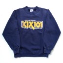 KIX 101 �ץ��ȥ������å� ����ꥫľ͢�� ������� JERZEES �ȥ졼�ʡ� ����̵�� MADE IN U.S.A. ��� M/�����ͥ��ӡ� COTTON SUPER SWEATS ���ᥫ�� ���� �����å� ���岷 ����