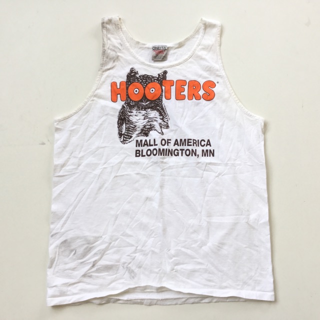 Hooters タンク　タンクトップ　セット DEAD STOCK「HOOTERS」タンクトップ（ホワイト） - ∞ SOL ∞