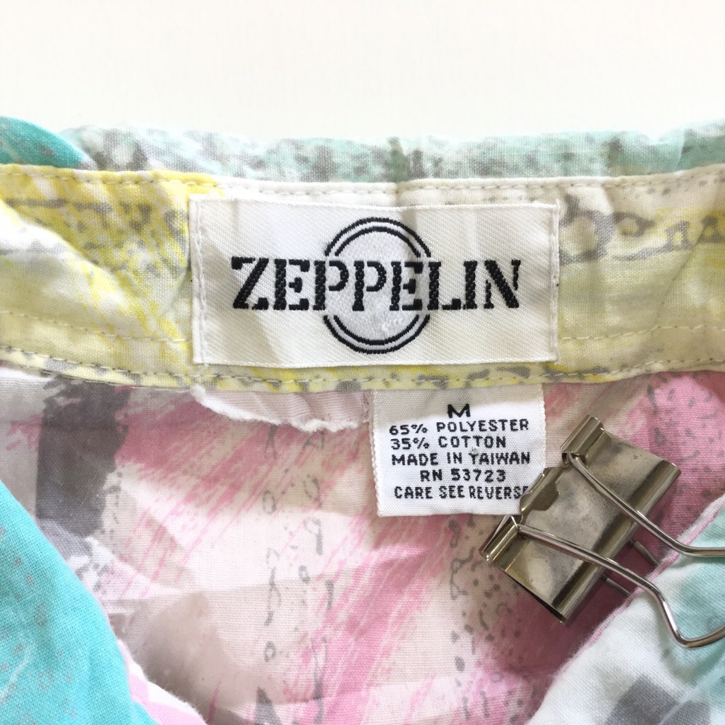 ZEPPELIN Ⱦµ����� ������� ����ꥫ���� ��ǥ����� M/�ѥ��ƥ륫�顼 ���� �����奢�� USA ����ե��å� 80��90ǯ�� ͢���� ����� ���� ����̵��