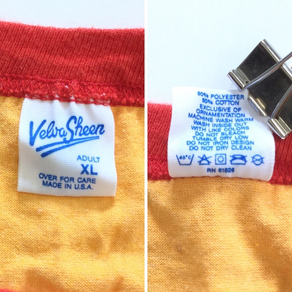 MICKEY MOUSE ߥåޥ ӥơ ꥫ͢ ȾµT 󥬡T ̵  XL/xå Velva Sheen ٥Х ǥˡ USA ᥫ 岷  礭 ӥå С