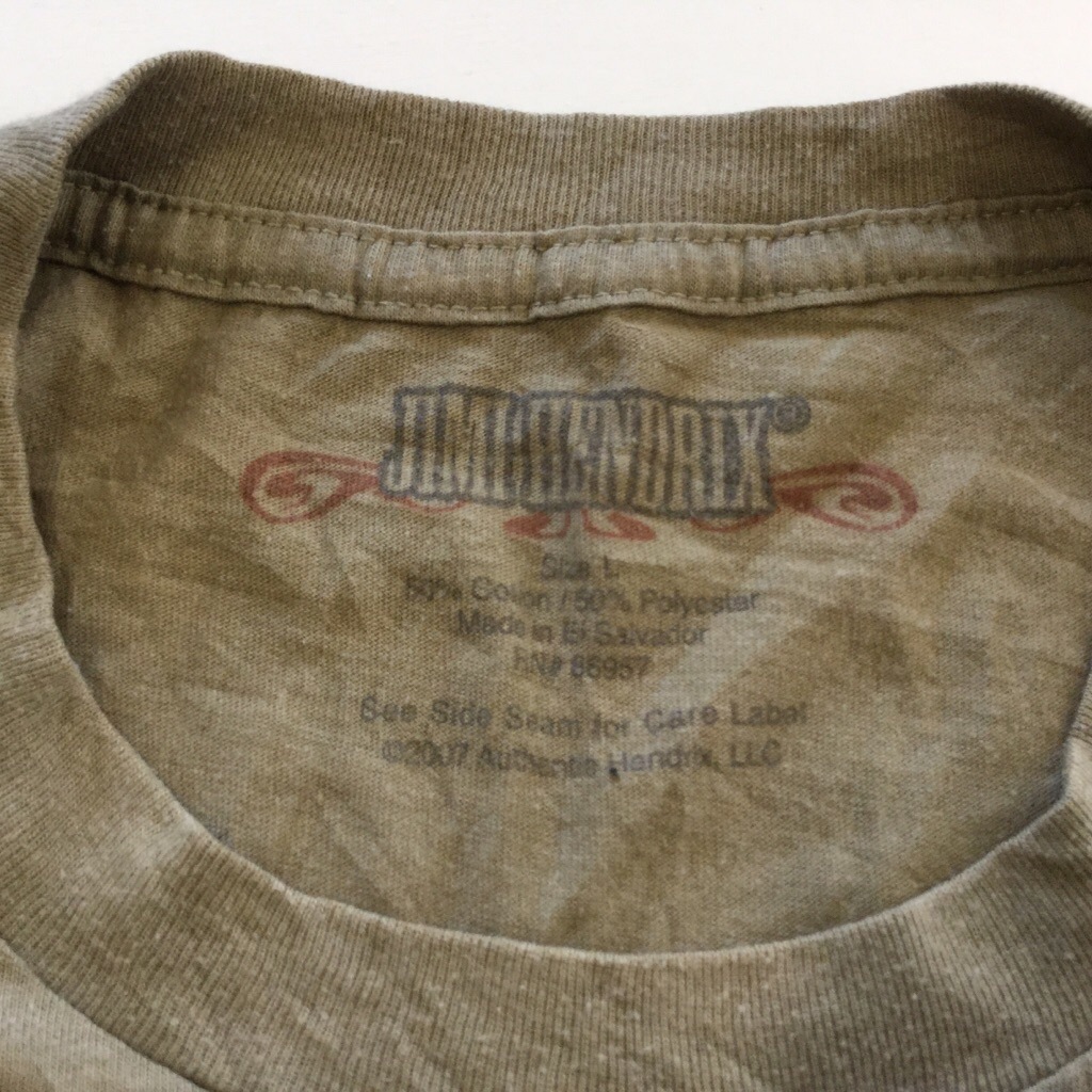 JIMI HENDRIX ���ߡ��إ�ɥ�å��� ȾµT����� ����̵�� L/������ �Х��T ���å�T USA ����ꥫľ͢�� ������ ��