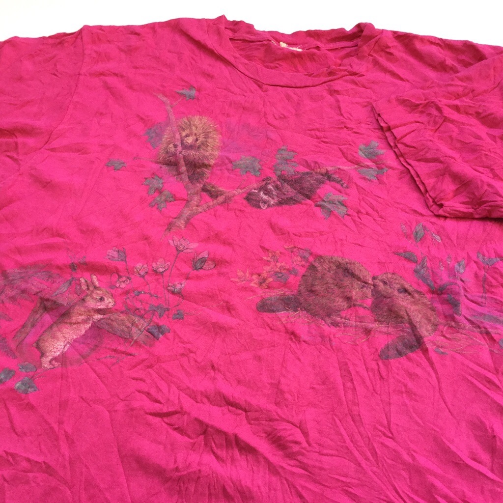 ���˥ޥ�ץ��� ưʪ ����ꥫľ͢�� ȾµT����� ����̵�� ��ǥ����� L-XL/ǻ���ԥ� USA ���岷 ���� ���󥰥륹�ƥå�