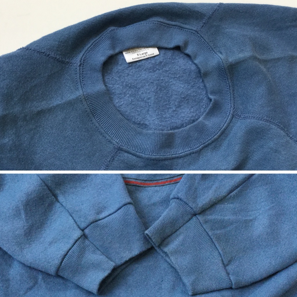 VERMONT ǭå ꥫľ͢ ȥ졼ʡ ̵  XL/֥롼졼 cat ǭ ӻ ᥫ 饰󥹥꡼ 4ܿ TULTEX 岷  MADE IN USA 礭 ӥå С pur-r-r-fect!