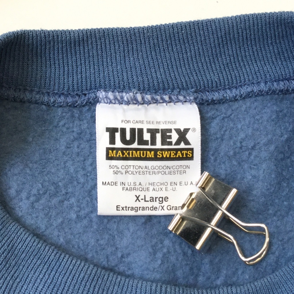 VERMONT ǭå ꥫľ͢ ȥ졼ʡ ̵  XL/֥롼졼 cat ǭ ӻ ᥫ 饰󥹥꡼ 4ܿ TULTEX 岷  MADE IN USA 礭 ӥå С pur-r-r-fect!