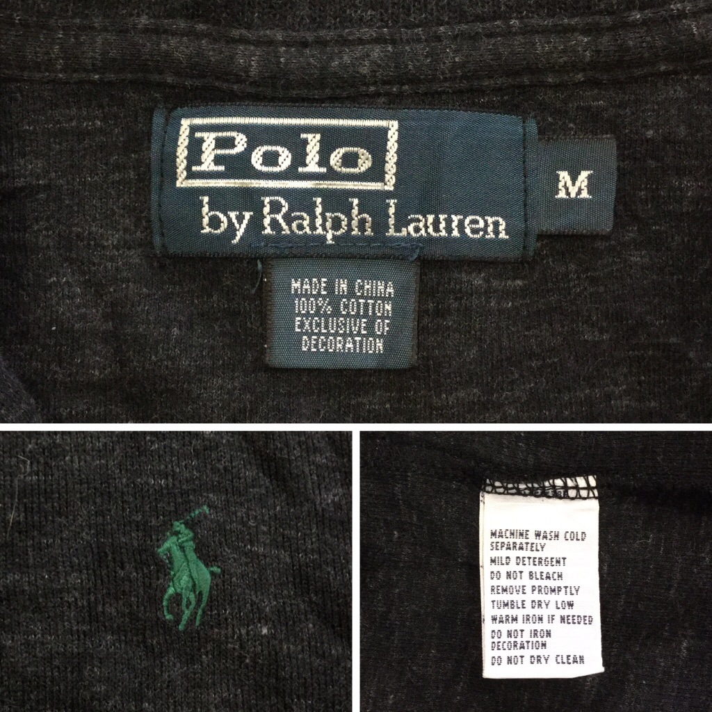 Polo by Ralph Lauren �ݥ� ���ե������ ���åȥ�˥å� ����̵�� M/���ߤ�����졼 �ϥ��ͥå��������� �ϡ��ե��å� ���ݥ���� �ݥˡ� �ɽ� ����ꥫ͢�� USA ���ᥫ�� �֥��� ���� ����ץ� ���岷 ����