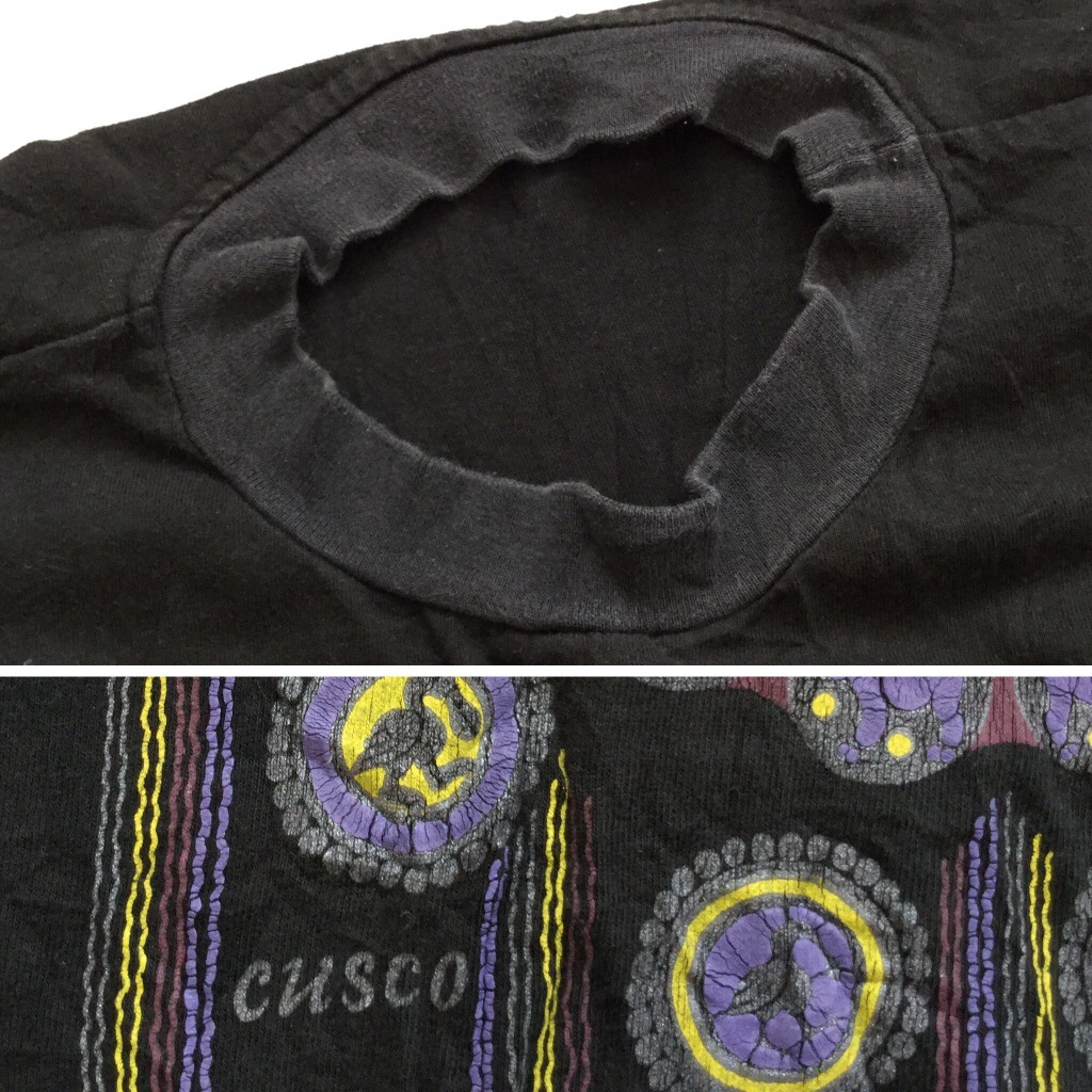 cusco ����ꥫ���� ����ץ��� ̱²�� �����˥å� ȾµT����� �ӥå�T����� ����̵�� ��ǥ�����L-XL/�����֥�å� �ͥ��ƥ��� ����˥å� T����ĥ��� USA ���岷 �礭�� �ӥå� �����С�