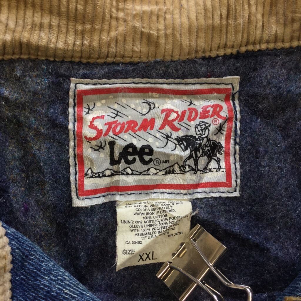 Lee STORM RIDER �꡼ ���ȡ���饤���� G����� ����̵�� XXL/�ǥ˥�֥롼 �ǥ˥ॸ�㥱�å� ����ꥫ͢�� USA ���ᥫ�� �֥��� �饤������ ��������� �֥�󥱥å�΢�� ���ݥ��å� ���岷 ���� �礭�������� LL XO �ӥå������� �����С�������
