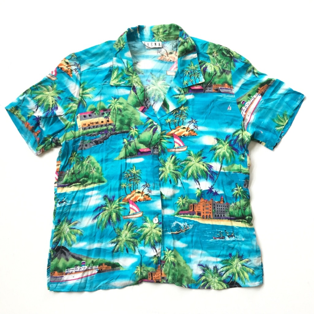 ERENA ����ꥫ���� �ϥ磻���� HAWAII Ⱦµ�֥饦�� ����̵�� ��ǥ����� L/¿�� �����ϥ���� �졼��󥷥�� ���ܥ��� �꥾���� �ӡ��� ��� ���岷 ����