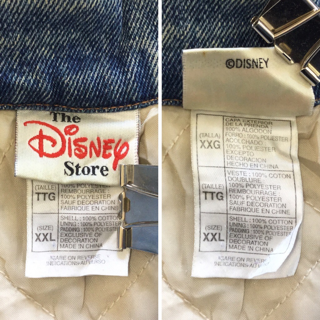 Disney ディズニー Tigger ティガー デニムジャケット スタジャン メンズ Xxl デニムブルーx生成 ジージャン キャラ 68 刺繍 エンブレム ワッペン アメリカ輸入 古着卸 送料無料 大きい ビッグ オーバー ー品切れー Spec Co Ltd Disney ディズニー Tigger ティガー デニムジャケット スタジャン メンズ Xxl デニムブルーx生成 ジージャン キャラ 68 刺繍 エンブレム ワッペン アメリカ輸入 古着卸 送料無料 大きい ビッグ オーバー ー品切れー Spec Co Ltd