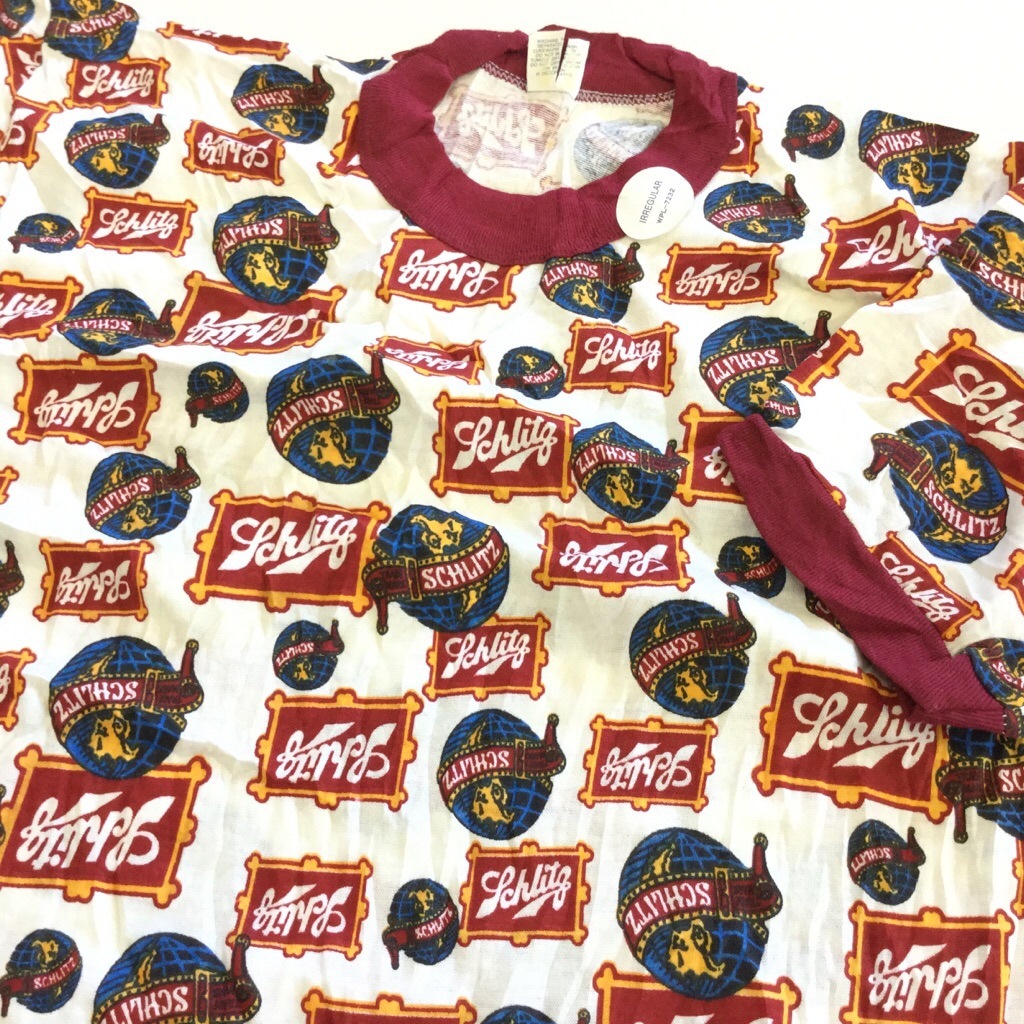 Sportswear ���ݡ��ĥ����� �ӥ�ơ��� �ǥåɥ��ȥå� ȾµT����� ��󥬡�T����� L/��x��Ʀ Tchlity SCHLITZ ���� MADE IN U.S.A. �ϵ� �٥�� ���岷 ͢����