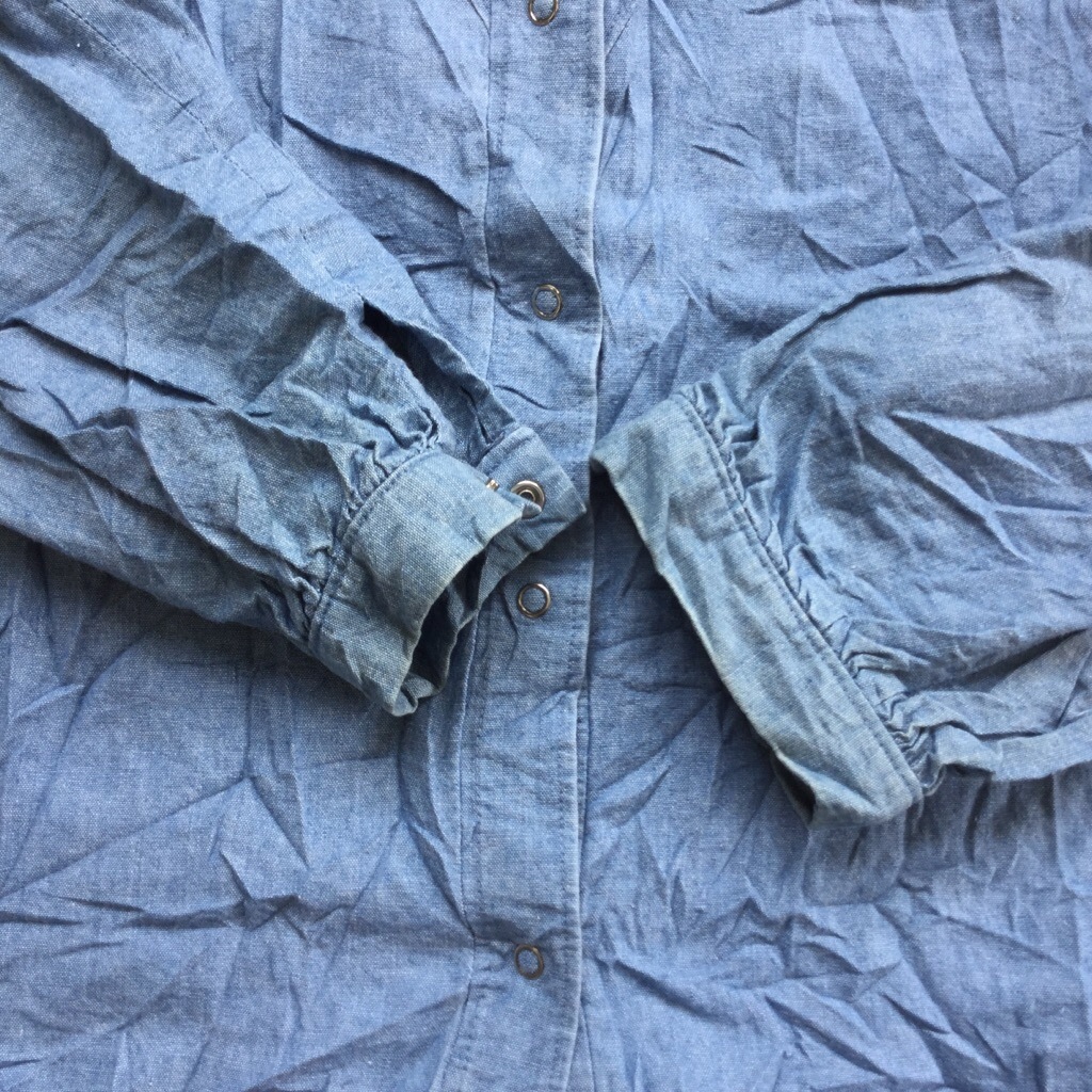 ����ꥫ���� Ĺµ����� ���������󥷥�� ����̵�� ��ǥ����� L-XL/�֥롼 �ɥ�ޥ󥹥꡼�� ����ĥ��㥱�å� �����֥졼 �����奢�� USA ���ᥫ�� ���岷 ����