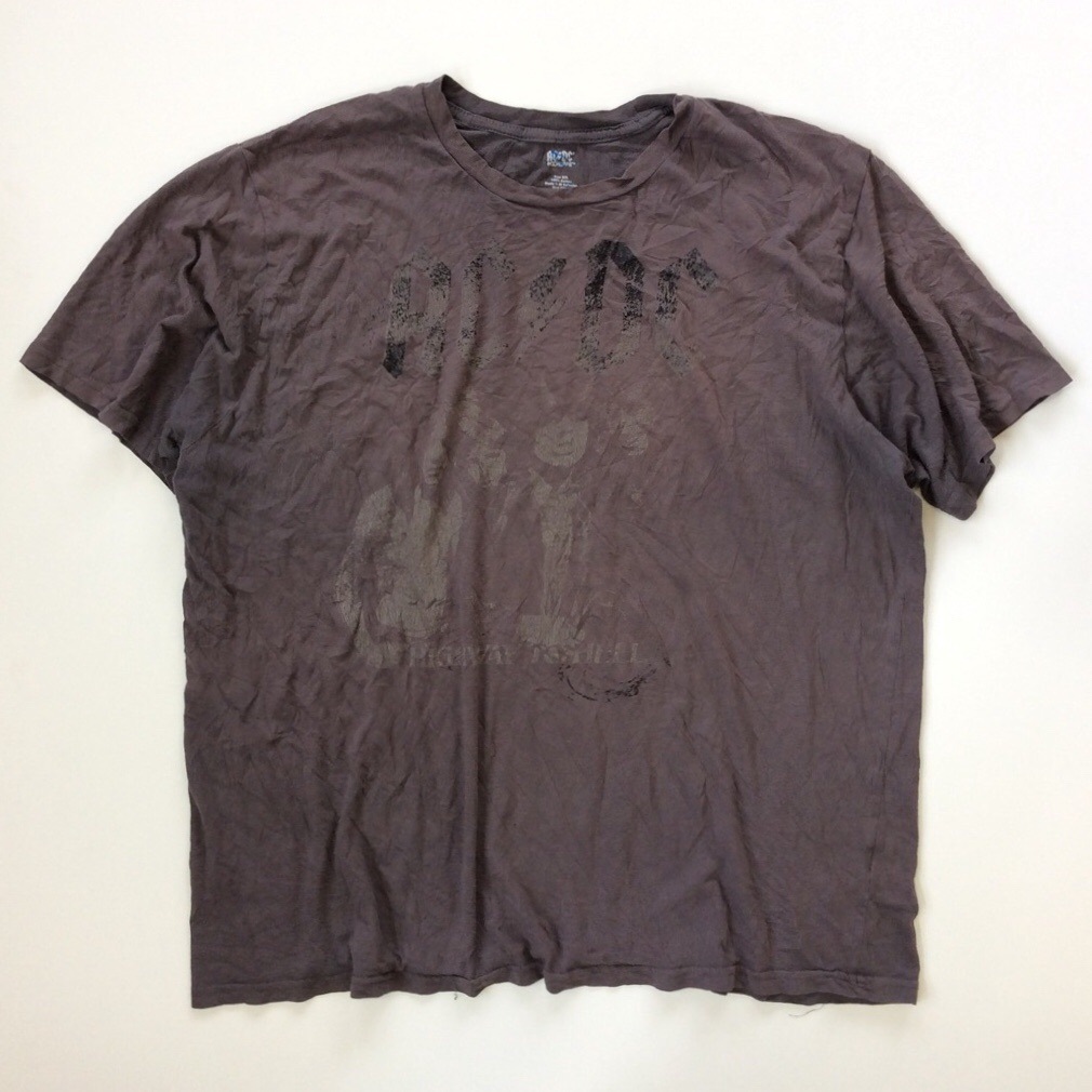 AC/DC �Х��T ����� ����ꥫ͢�� �ӥå������� XXL/���졼 ���å�T �礭�������� ����̵�� ȾµT����� XO 2XL