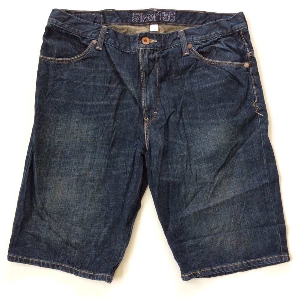 LEVI'S Silver Tab ꡼Х С ǥ˥ॷ硼 礭 XXL W38/ǻ ӥå ϡեѥ ûѥ ᥫ ̵ ǥ XO