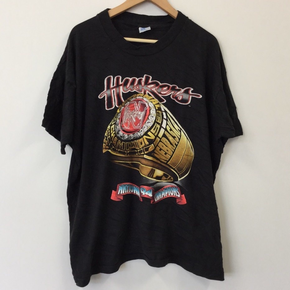 ����ꥫ͢�� �����ԥ����� Huskers ȾµT����� ������XL ���� �礭�� �ӥå� ����å� NEBRASKA ���ݡ��� ����̵��