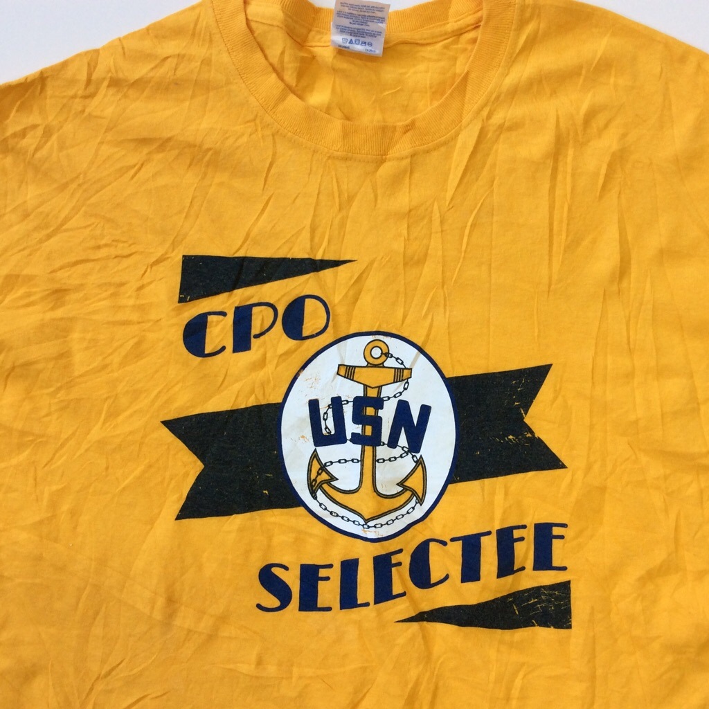 CPO USN SELECTEE ꥫ ͥӡ ˥ե ȾµT XL/ ̵ ꥫľ͢ ߥ꥿꡼ ߡ ᥫ NAVY