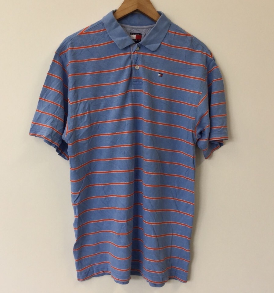 TOMMY HILFIGER �ȥߡ��ҥ�ե����� ����̵�� �ܡ����� Ⱦµ�ݥ������ XL/�忧 �֥��� ����� ���ݡ��� ���ᥫ�� USA ����ꥫ͢�� ���λ�