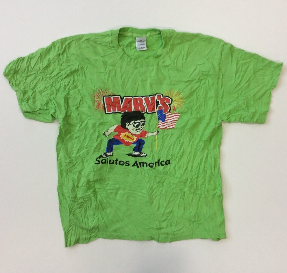 Marv's Fireworks �ޡ����� �ե����䡼����� ȾµT����� �ֲ� ����̵�� XL/���� ����ꥫľ͢�� �礭�������� �ӥå������� LL O