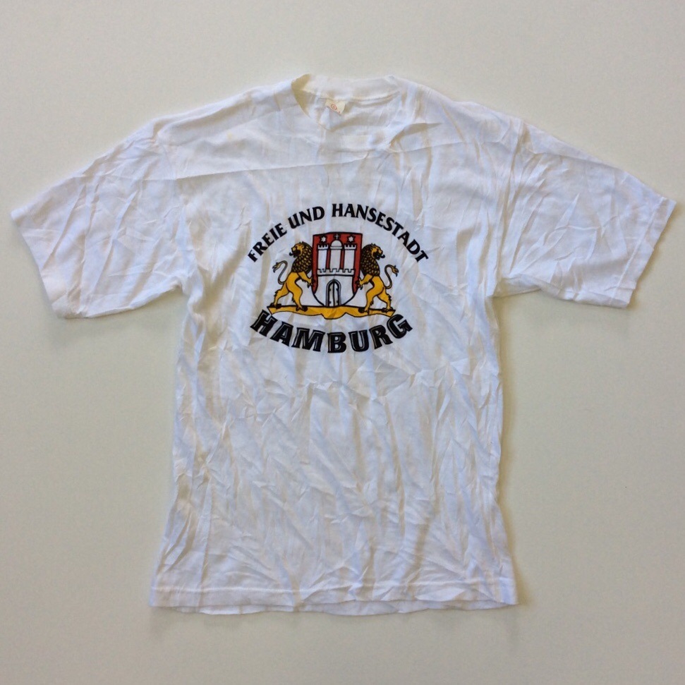 HAMBURG �ϥ�֥륰 �������T �����٥˥� ȾµT����� L/�� ����̵�� ����ꥫ͢�� USA �ӥ�ơ��� 80's ���� �ɥ��� GERMAN ��T