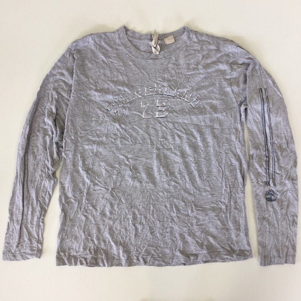 Timberland �ƥ���С����� ĹµT����� XL/���졼 ����ꥫ͢�� ����̵�� ����T �����ȥɥ� �����奢�� ���岷 USA����