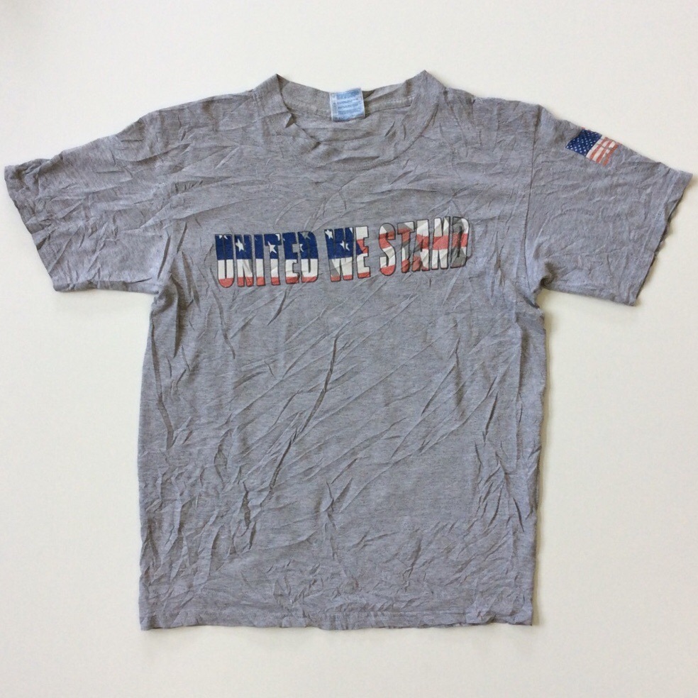 UNITED WE STAND ����ꥫ��� ȾµT����� USA͢�� M/���ߤꥰ�졼 ����̵�� �ӥ�ơ��� ����� ������ ����ꥫ��ե�å� �������������ȥ饤�ץ�