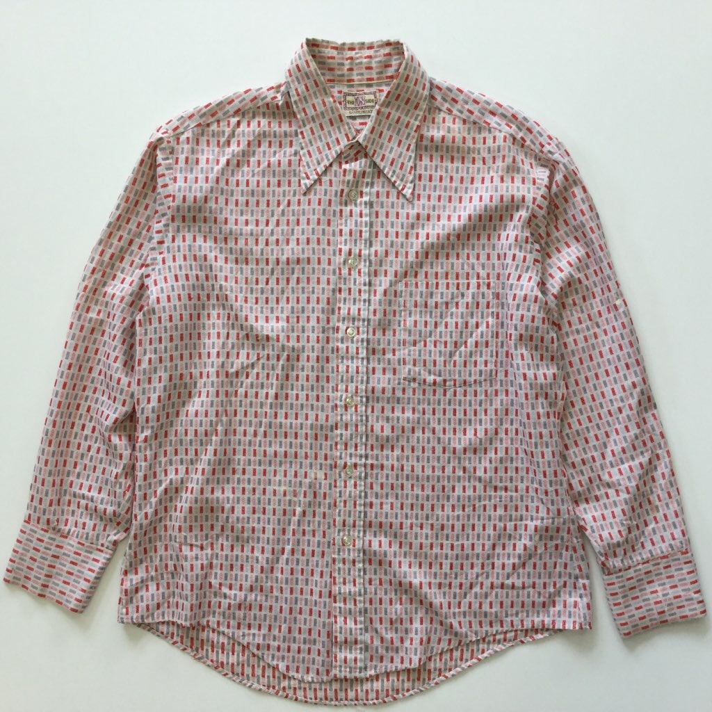 ꥫ͢ Ĺµ MADE-IN-USA PERMANENT-PRESS ̵ L/ US ݥå