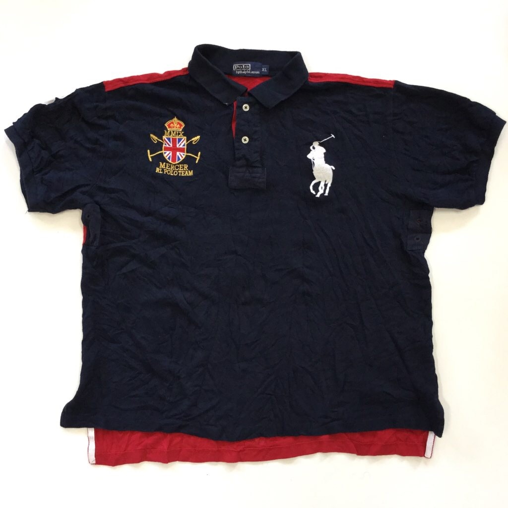 POLO by Ralph Lauren ݥ ե ӥåݥˡ ꥫľ͢ Ⱦµݥ XL/x ̵ USA ֥  ᥫ 礭 ӥå