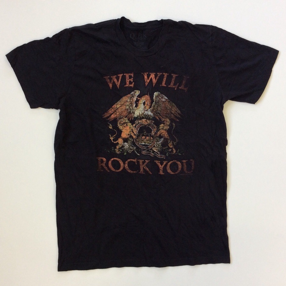 QUEEN �������� WE WILL ROCK YOU ȾµT����� ����̵�� M/�����֥�å� ����ꥫľ͢�� USA �Х��T ���å�T ���ᥫ�� ���� ���岷